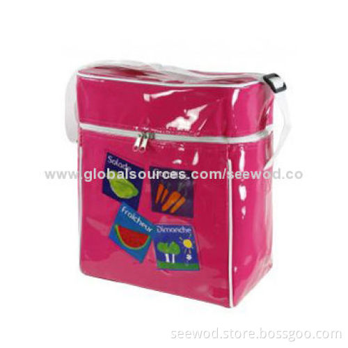 Fashionable shoulder cooler bag